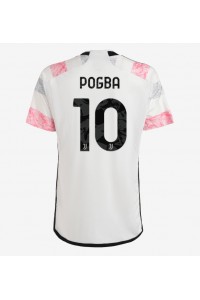 Juventus Paul Pogba #10 Voetbaltruitje Uit tenue 2023-24 Korte Mouw